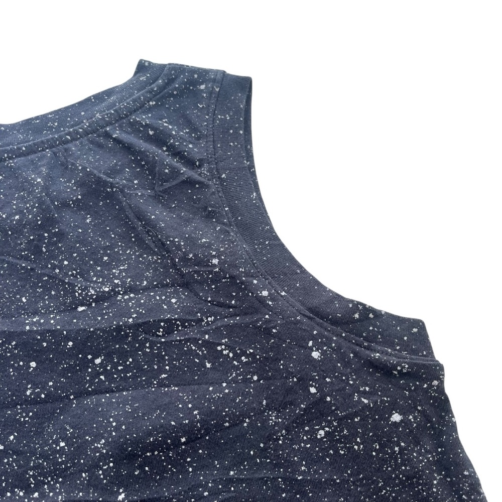 Disney Womens Sz XS Gray Paint Splatter Tribal The Lion King Movie Crop Tank Top - Picture 12 of 15